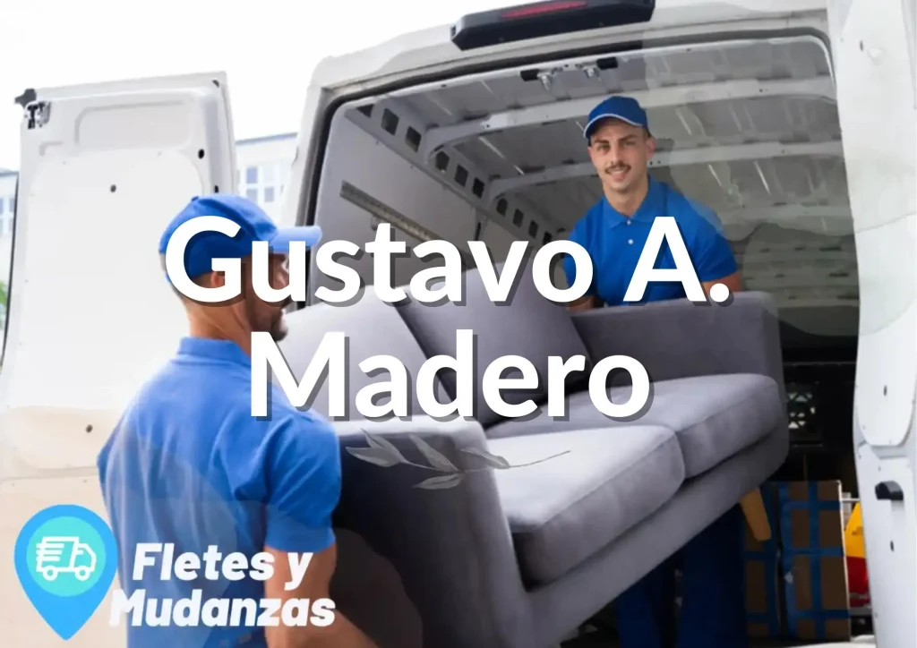 Mudanzas y Fletes Gustavo A, Maderos